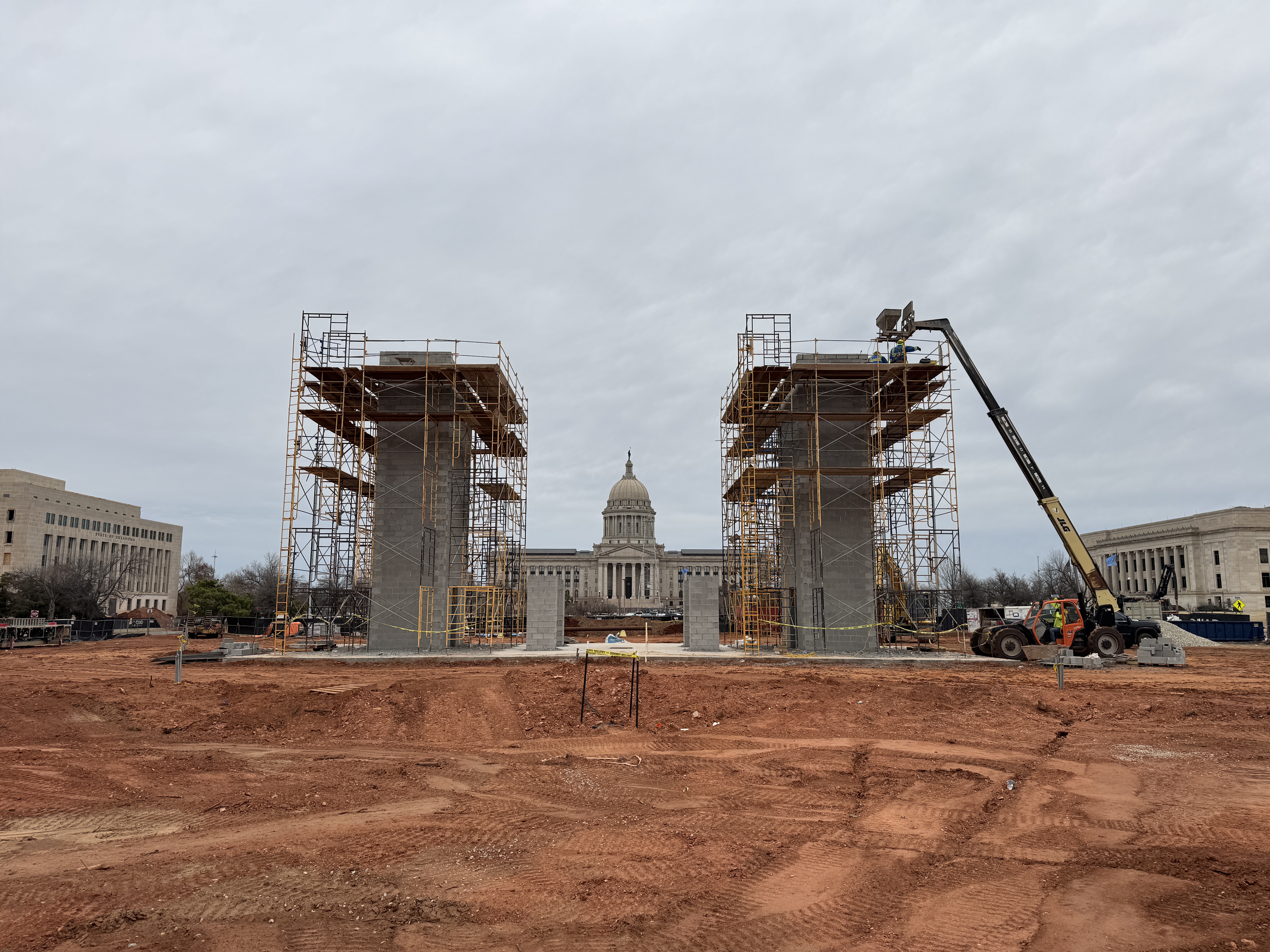 National Guard Arch and Park. (Photo provided by QUAD Construction.)