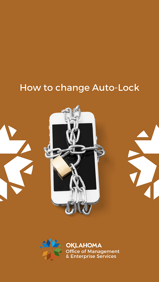 How to change auto-lock