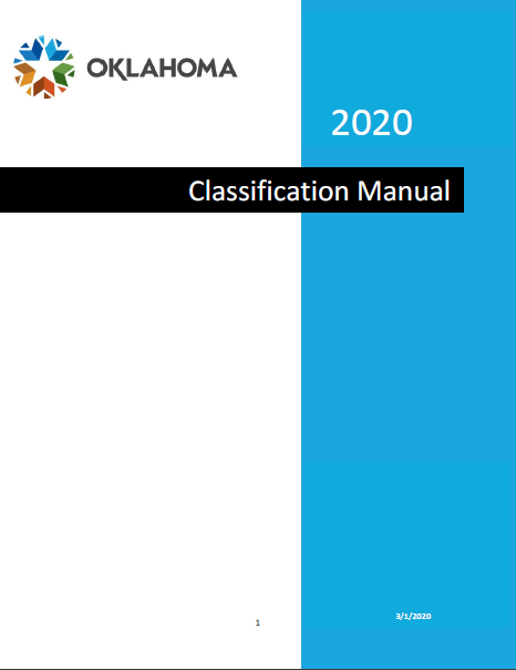 2020 Oklahoma Classification Manual