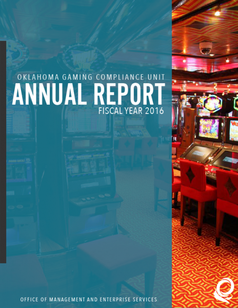 2016 Gaming Compliance Annual Report