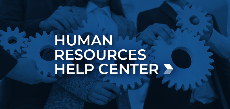 Human Resources Help Center