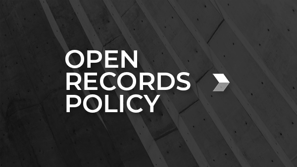 Open Records Policy