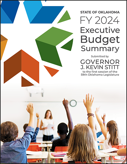 FY24 Executive Budget cover