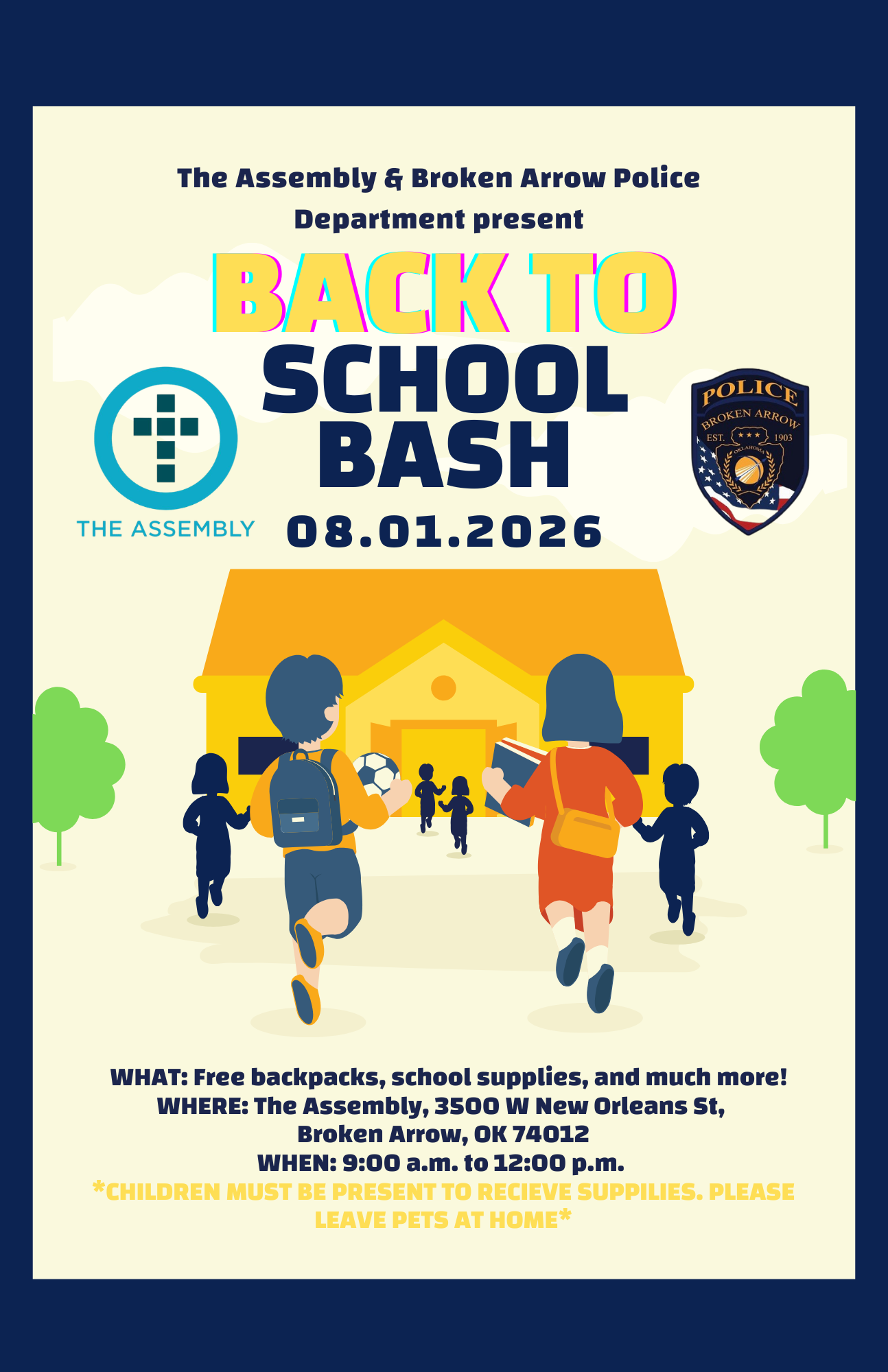 Back to school bash