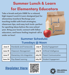 Elementary Lunch & Learn 2025