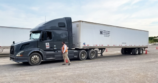Third-party driving academy CDL on-the-job training and supportive services