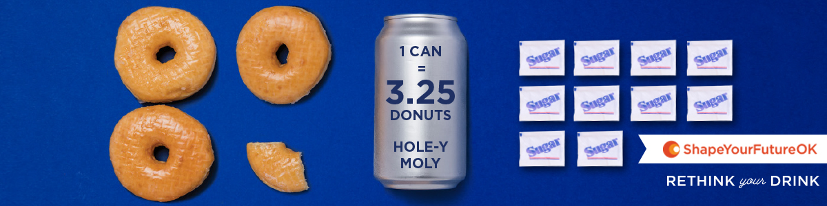 1 can = 3.25 donuts comparison.