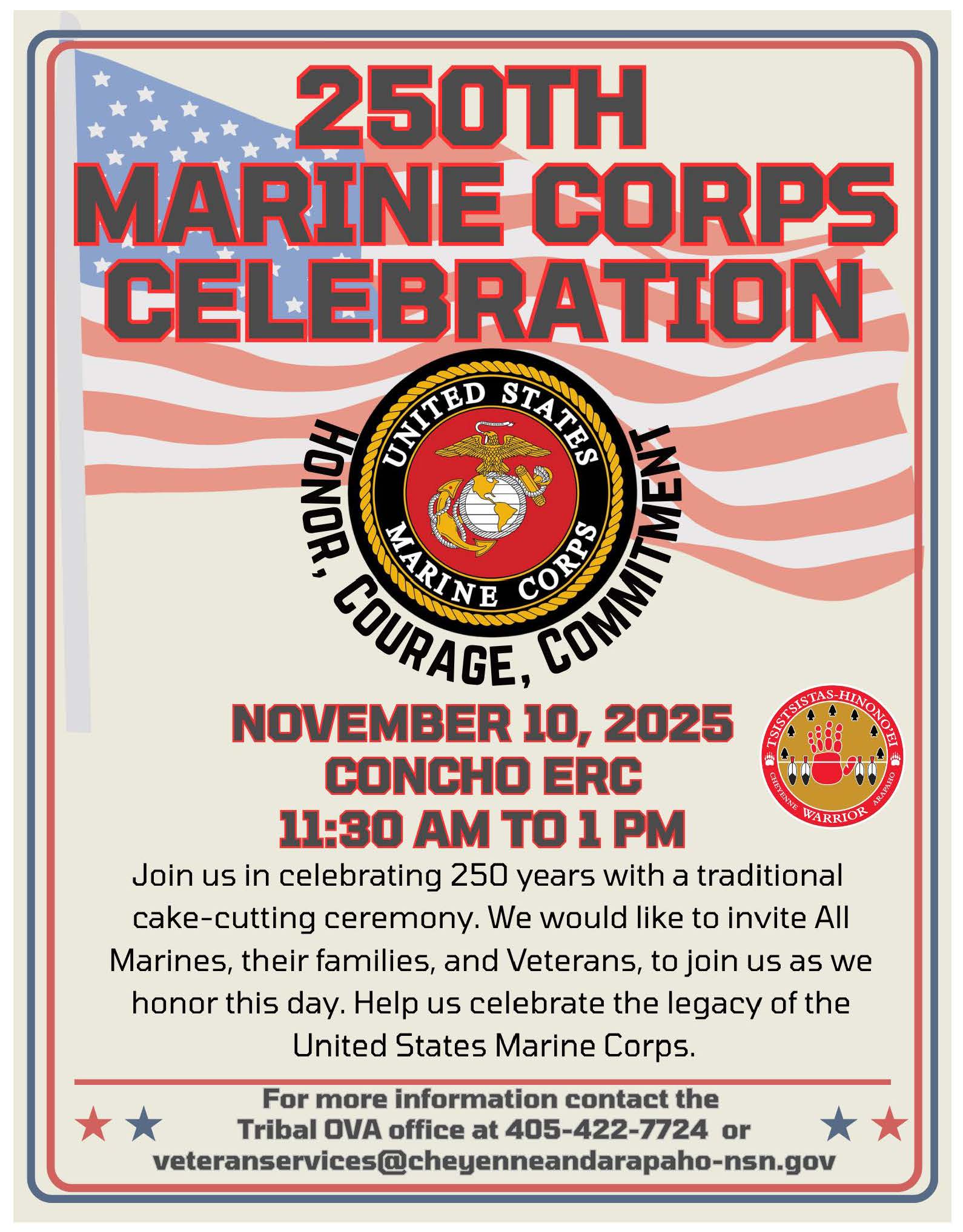 250th Marine Corp Flyer 2025