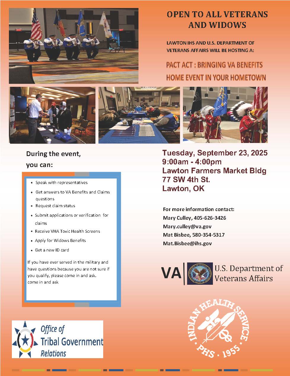 Lawton IHS VA Flyer 2025