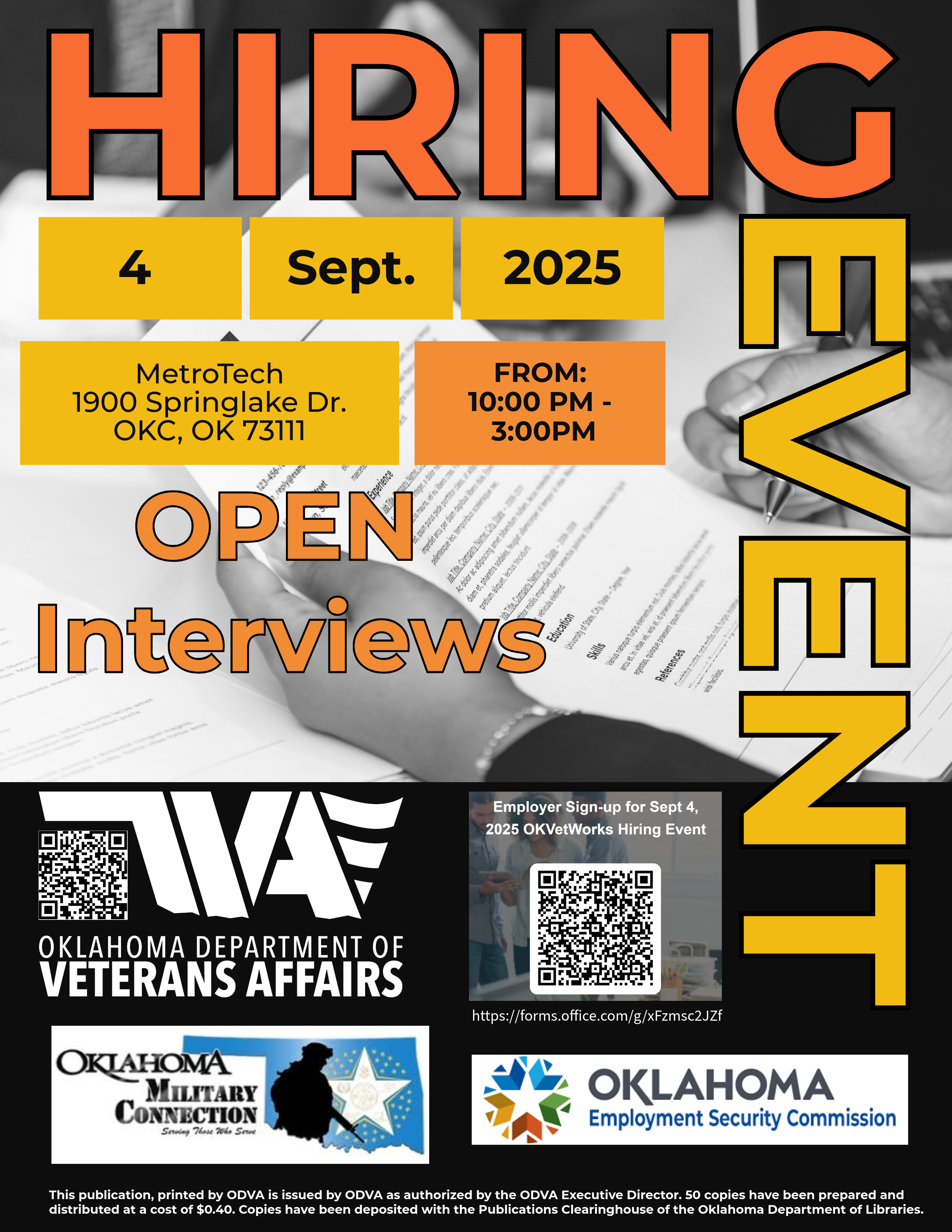 OKVetWorks Conference Hiring Event 2025