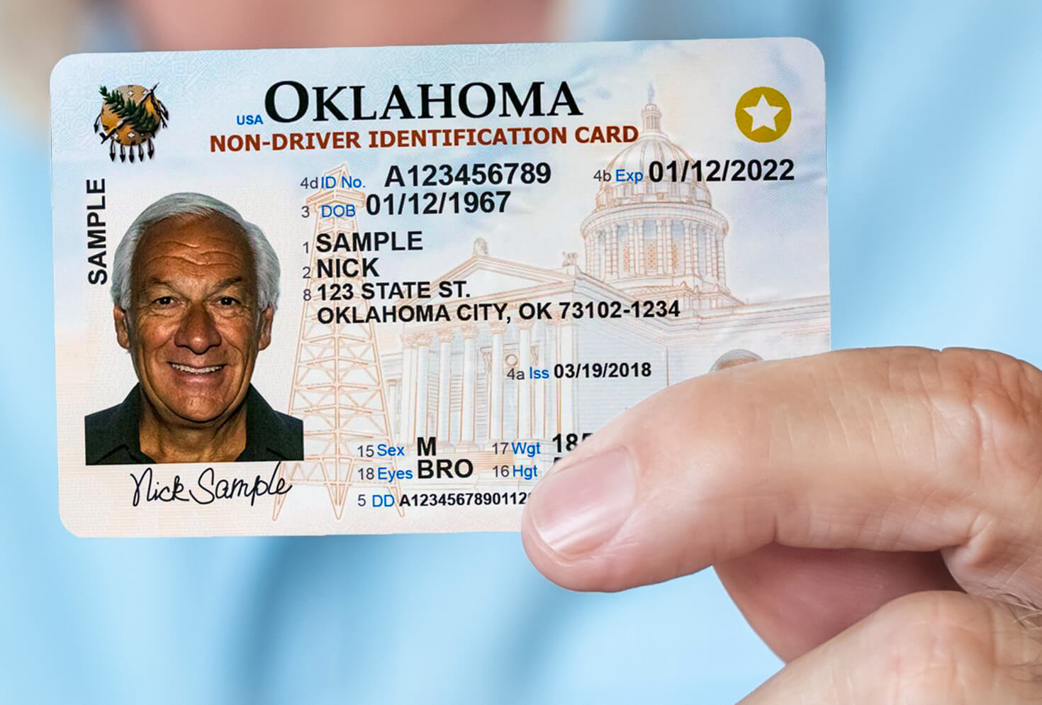 New Driver License ID Card