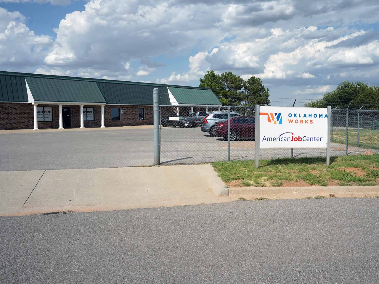 Office exterior view from the street.                          