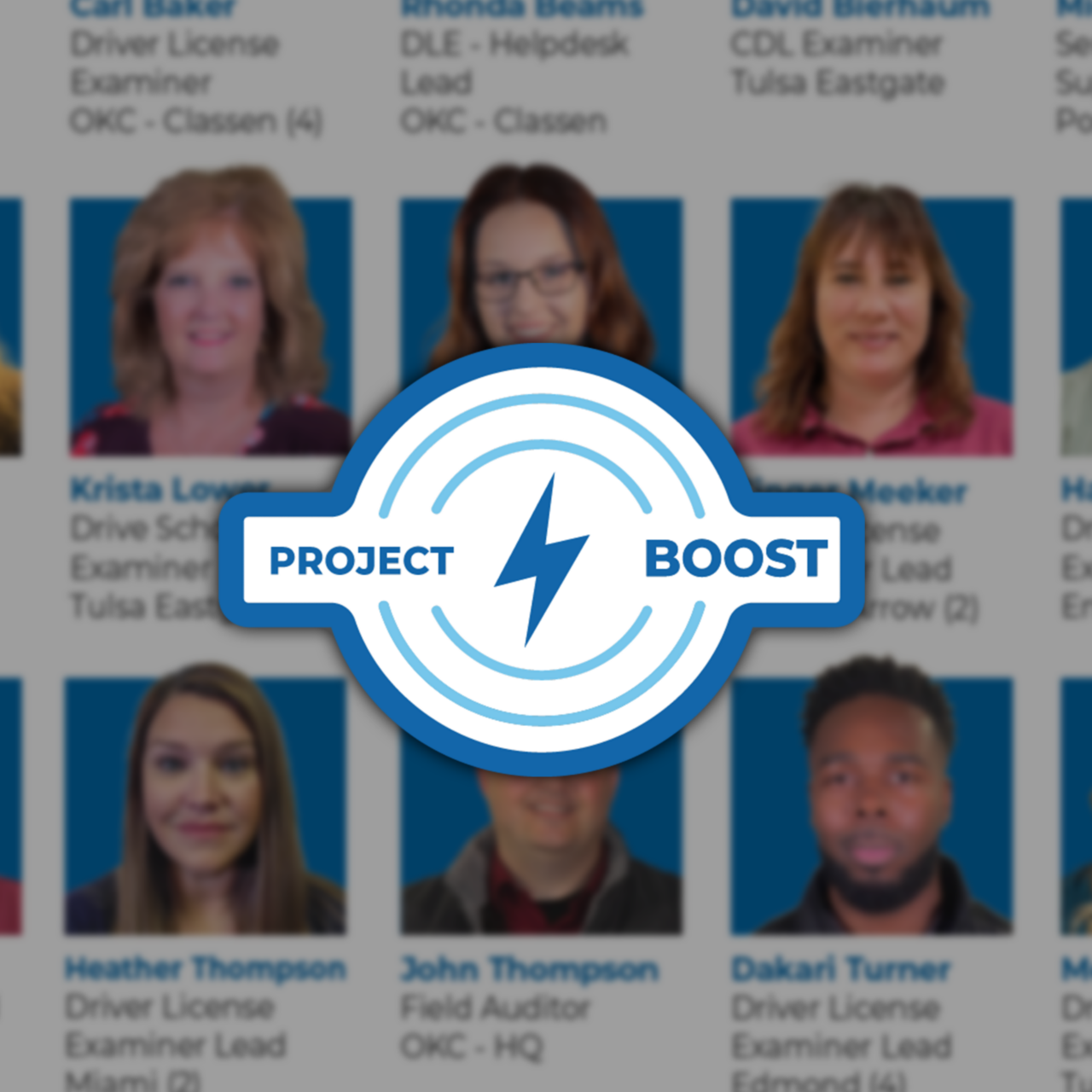 Project BOOST graphic