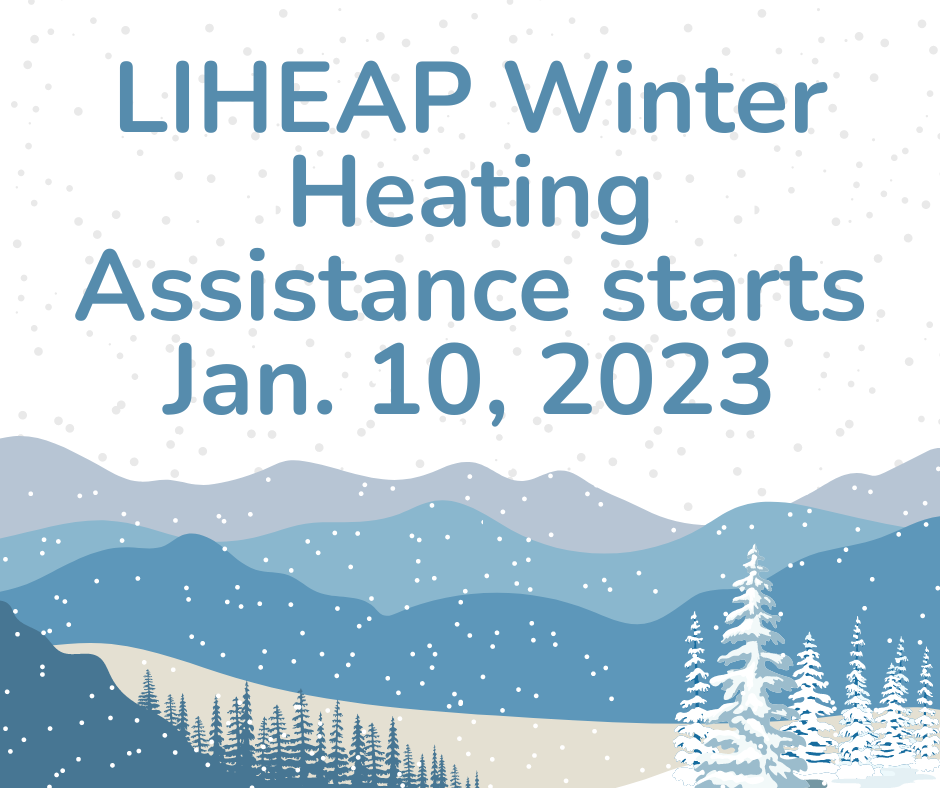 LIHEAP winter heating assistance starts Jan 10 2023