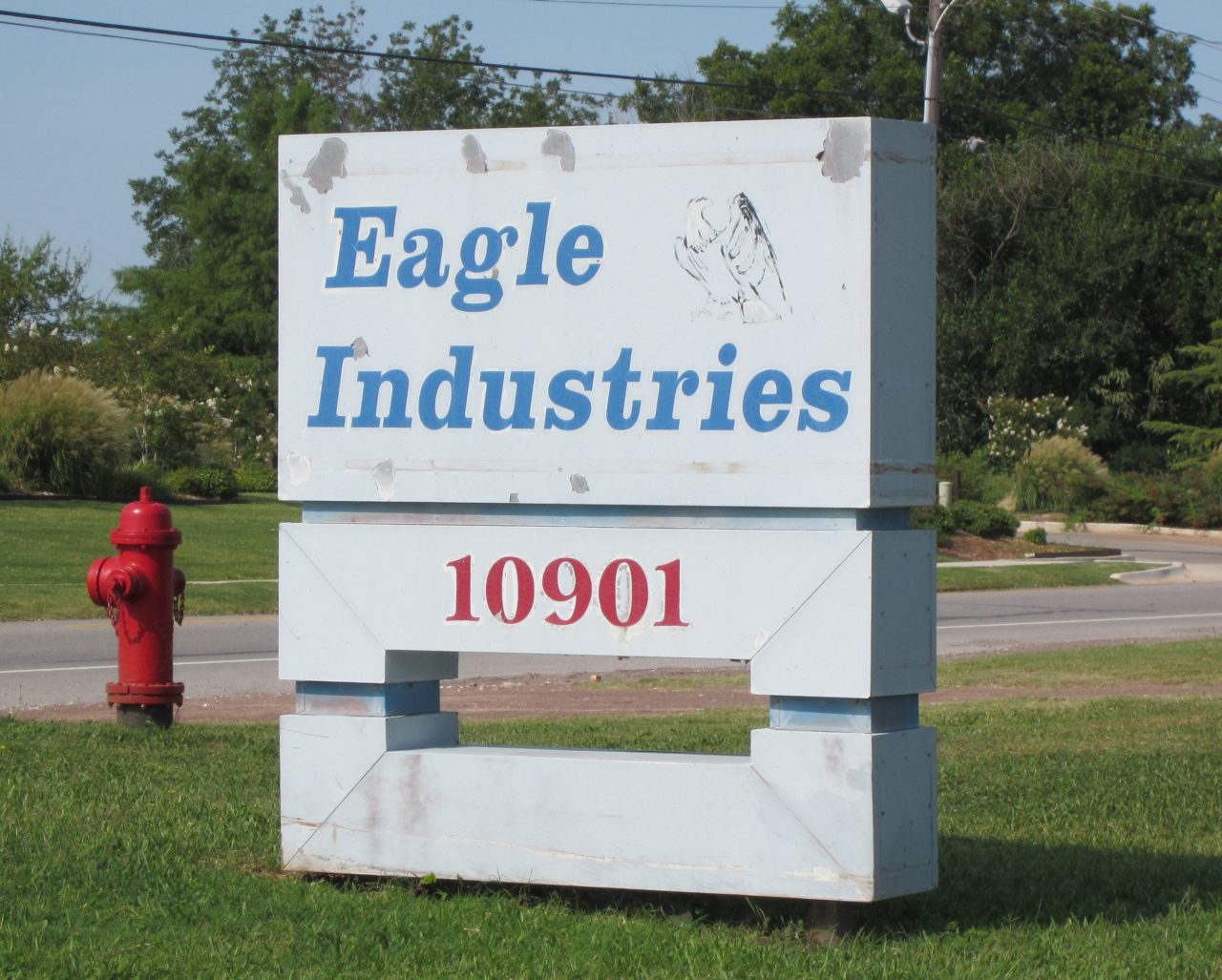 image showing outside sign for Eagle Industries, 10901
