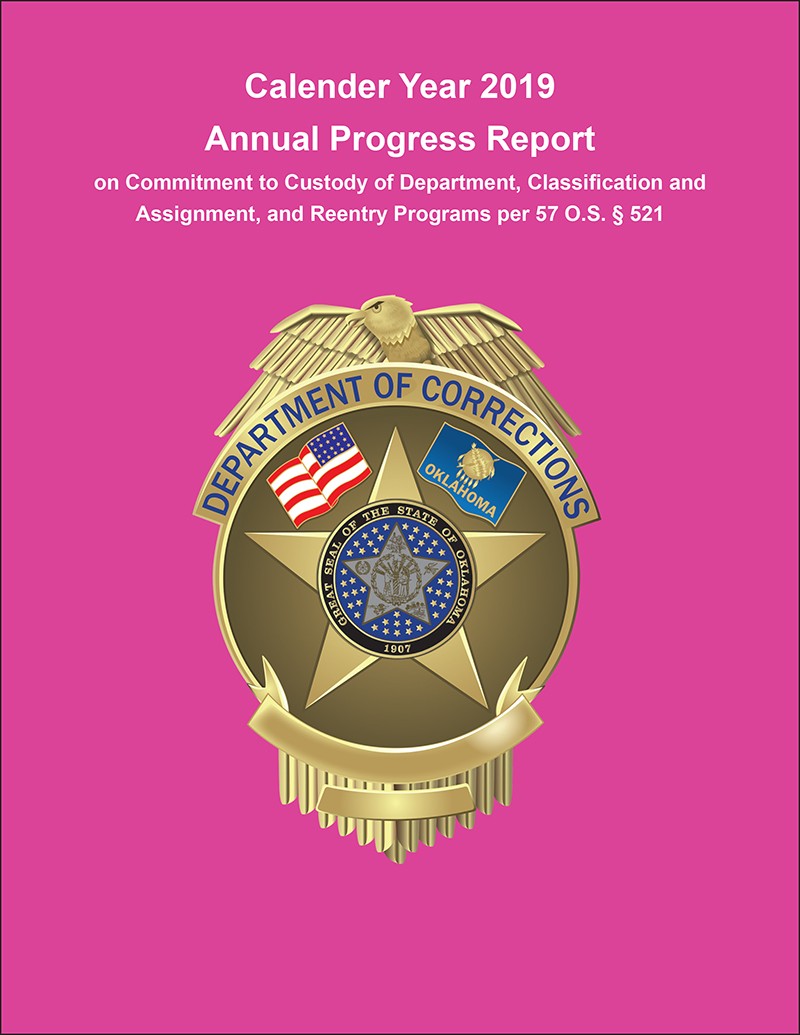 Calendar Year 2019 Annual Progress Report