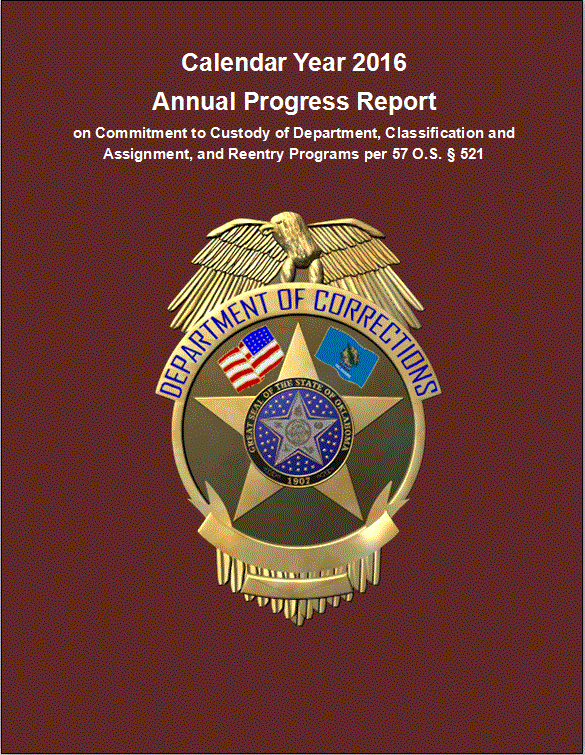 Calendar Year 2016 Annual Progress Report