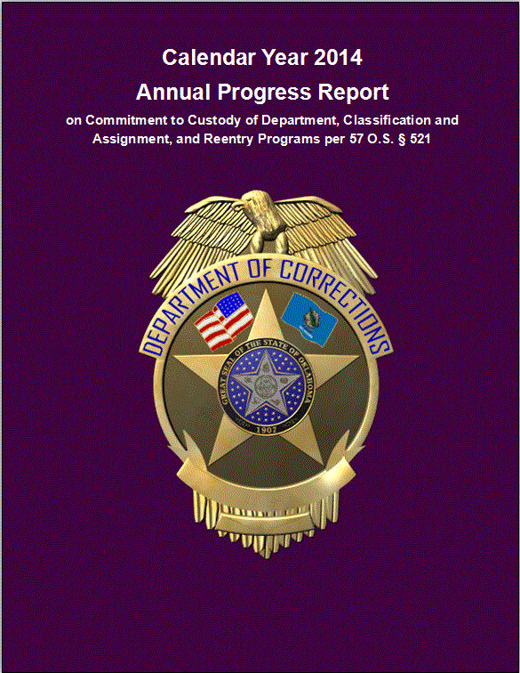 Calendar Year 2014 Annual Progress Report