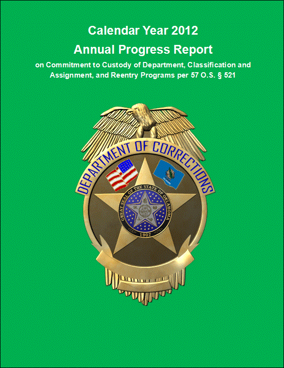 Calendar Year 2012 Annual Progress Report