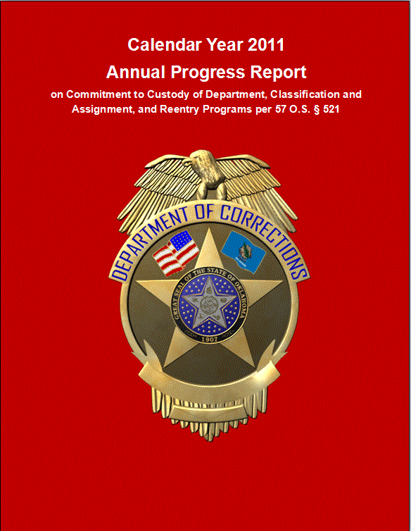 Calendar Year 2011 Annual Progress Report