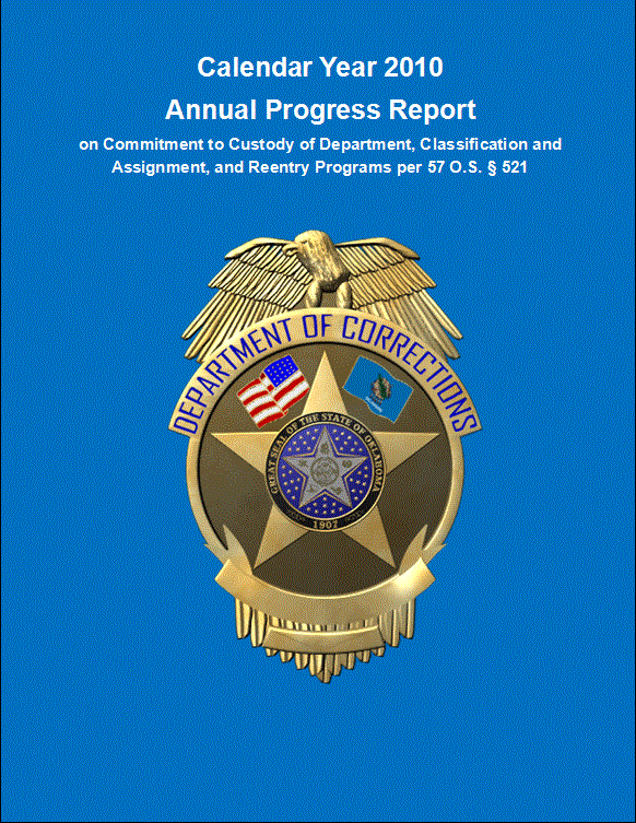 Calendar Year 2010 Annual Progress Report