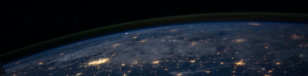 View of earth from space