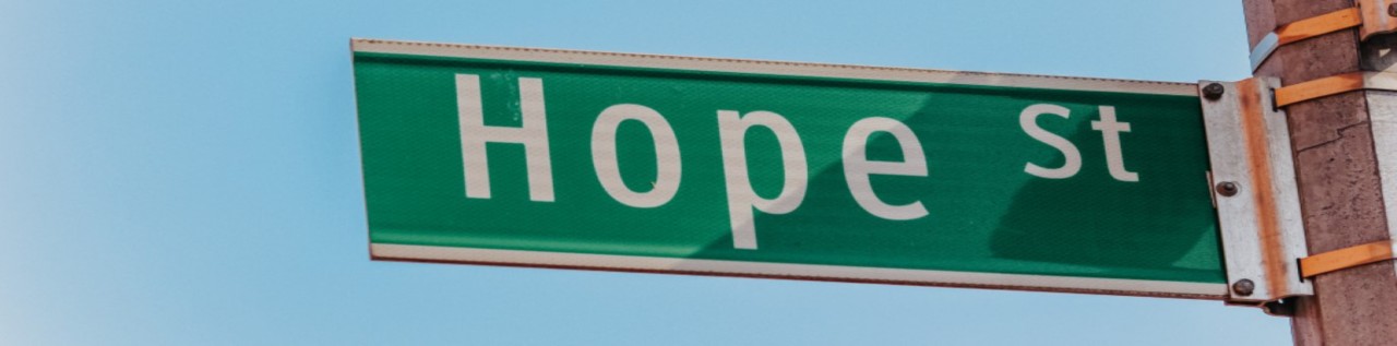 Hope Street Sign