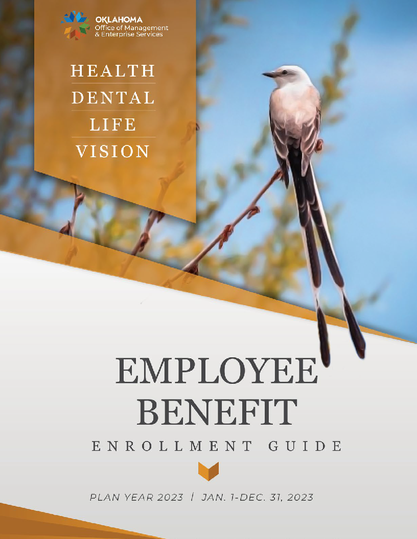 Thumbnail image of the cover page of the Plan Year 2022 Employee Benefit Enrollment Guide