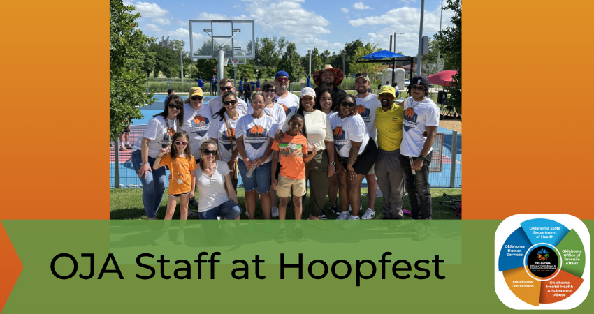 OJA staff at Hoopfest