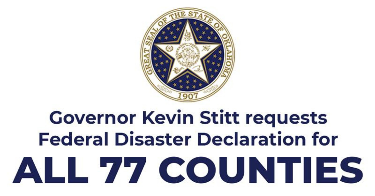 Governor Stitt Requests Disaster Declaration