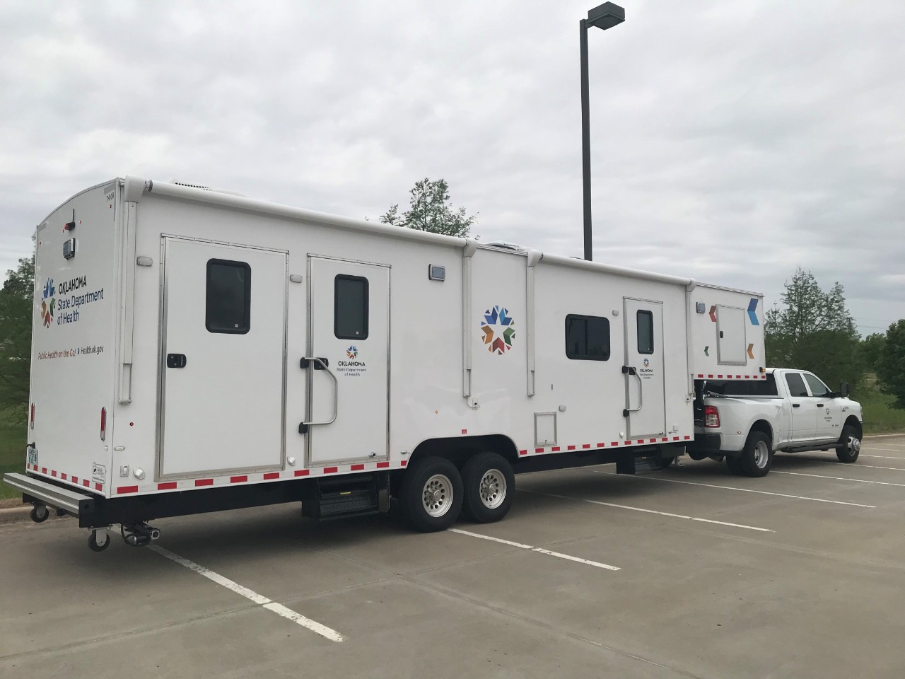 Mobile Unit truck and trailer