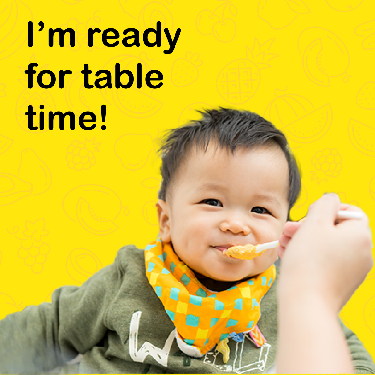 I'm ready for table time!