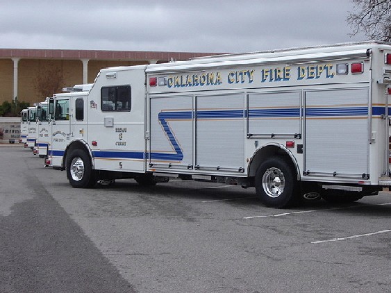 Regional CBRNE Unit Oklahoma City Fire Department truck