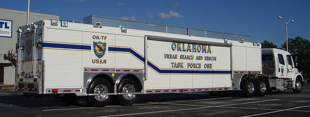 Oklahoma City Urban Search Rescue Cab and Trailer