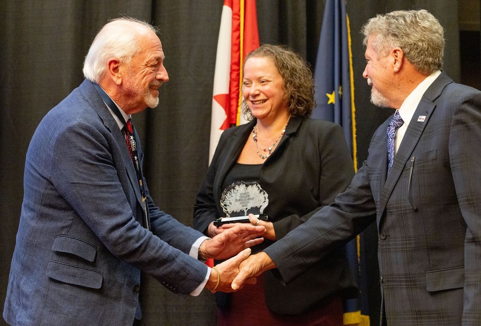 Photo of Crescent Energy award recipient