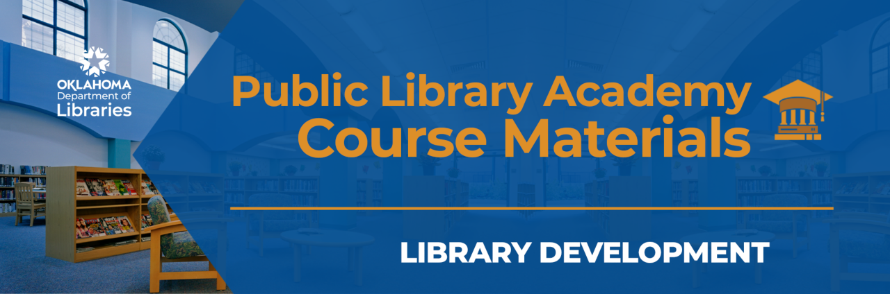 Public Library Academy Course Materials