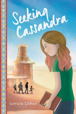 book cover with text, "Seeking Cassandra"