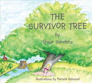 The Survivor Tree book cover with text, "The Survivor Tree"