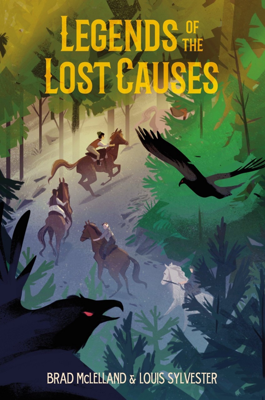 book cover with text, "Legends of the Lost Causes"