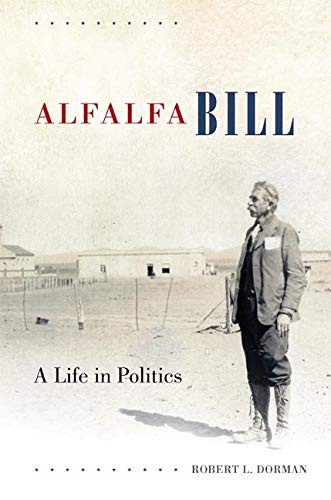 book cover with text, "Alfalfa Bill: A Life in Politics"