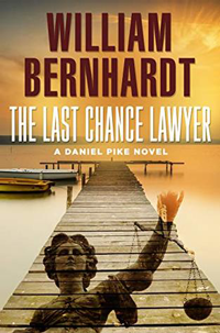 book cover with text, "The Last Chance Lawyer"