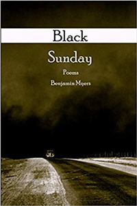 book cover with text, "Black Sunday"