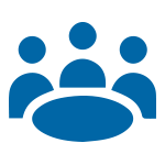 meeting with people