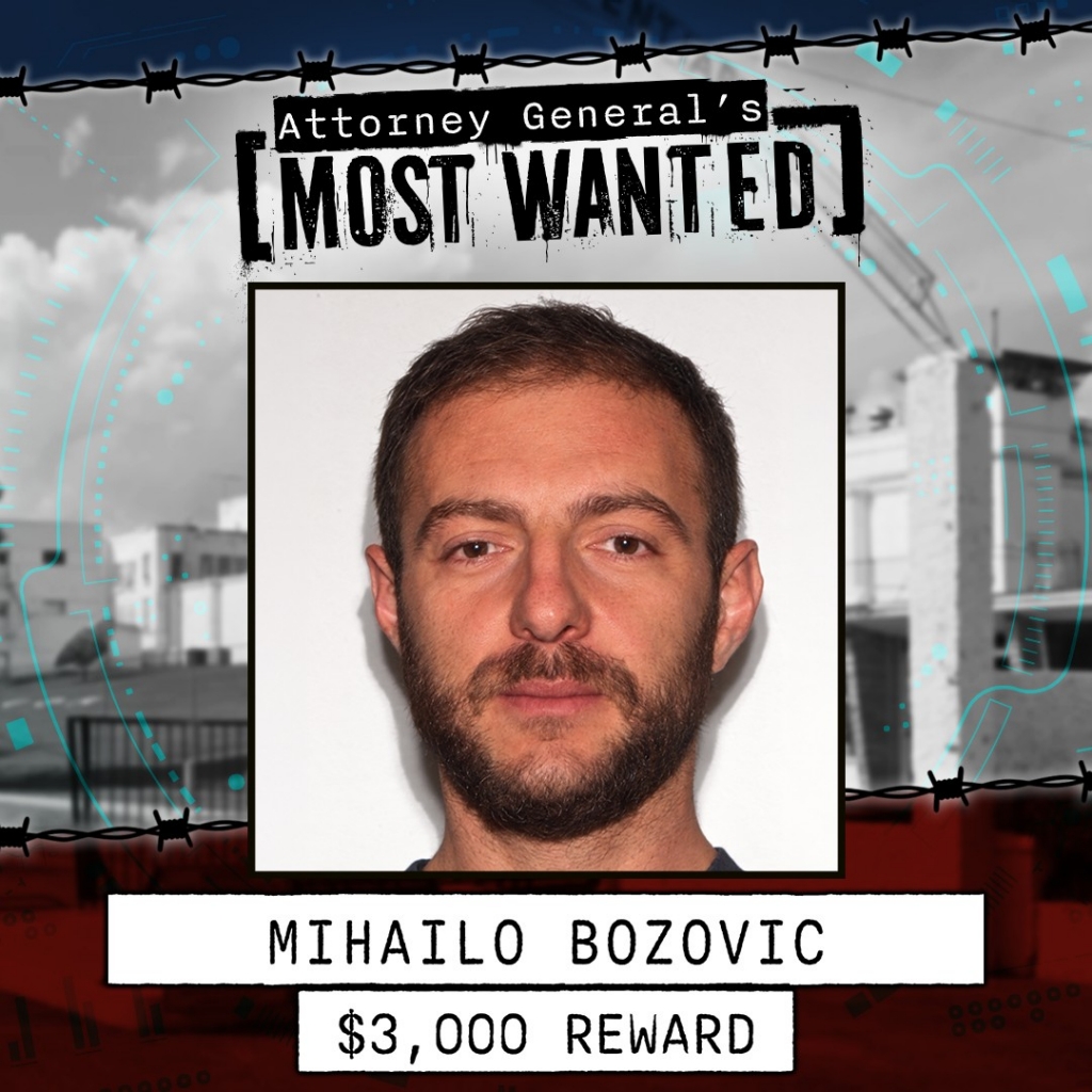 Mihailo Bozovic Most Wanted