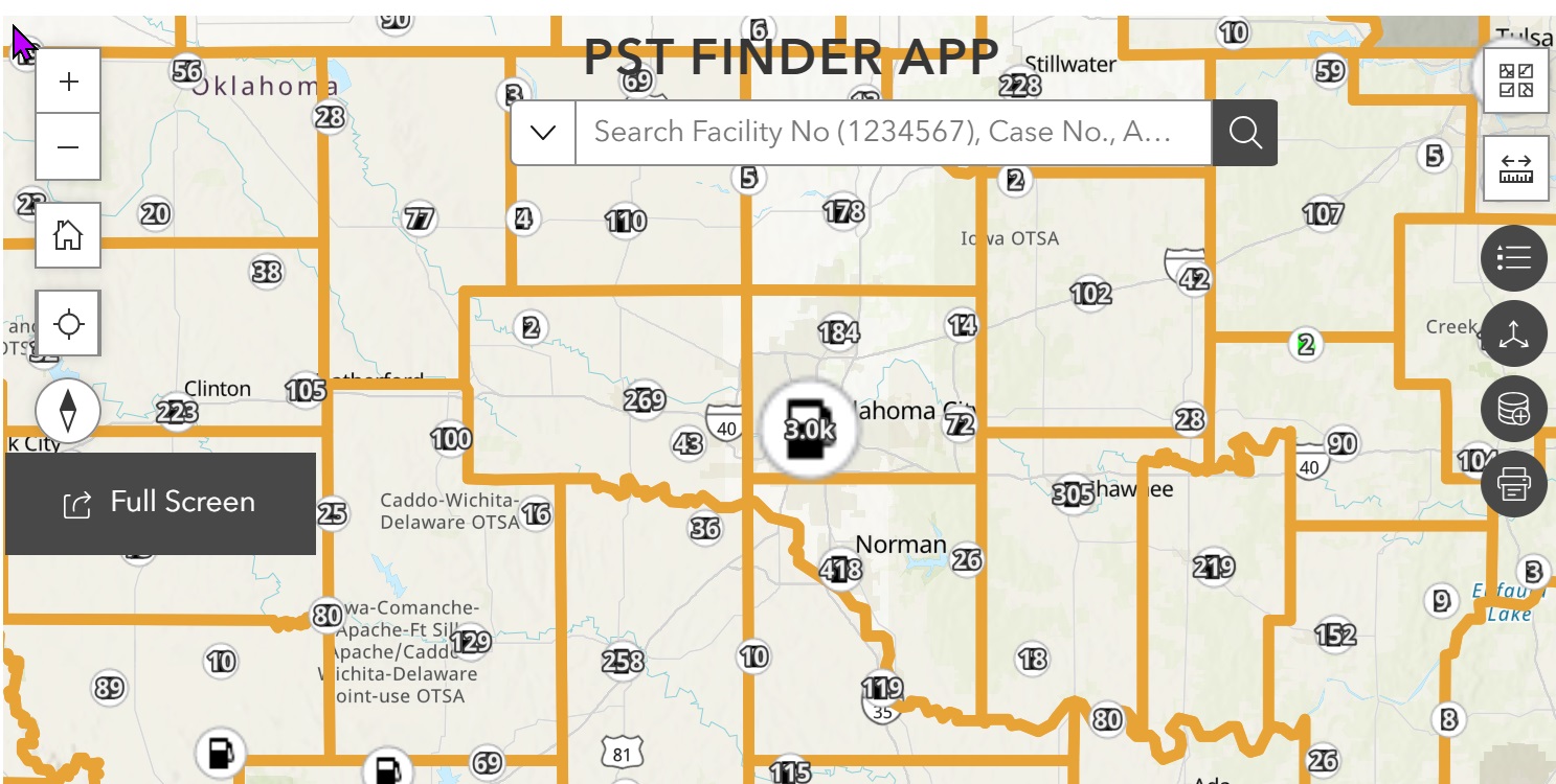 PST Finder App Screenshot of PST Finder App