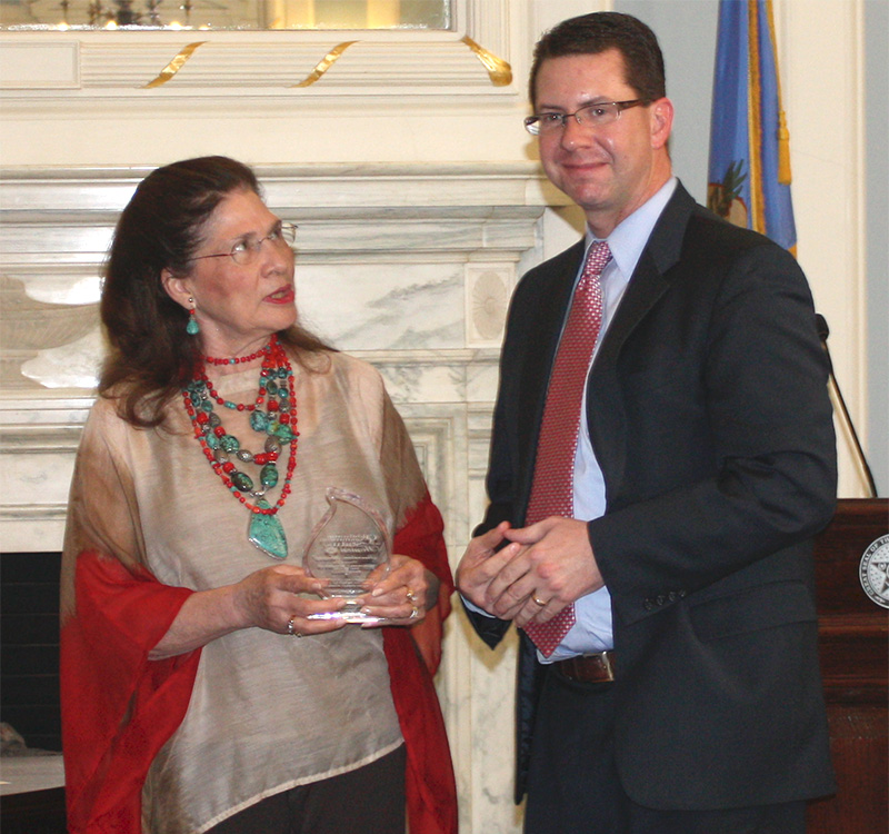 Speaker of the House of Representatives, Kris Steele was a Guardian Award Receipient in the year 2012