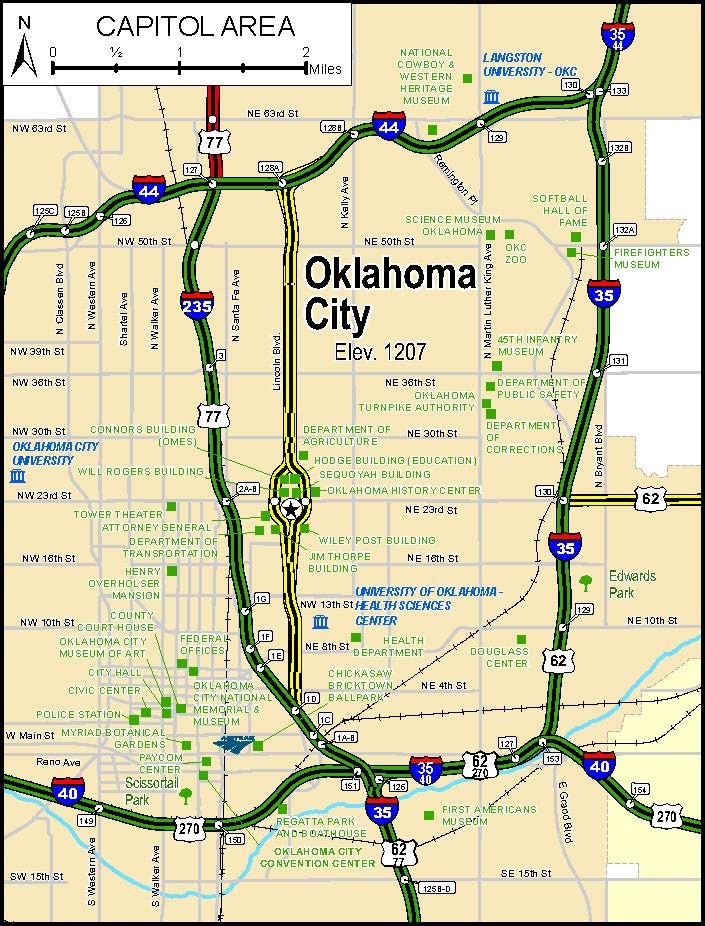 Capitol Area Inset