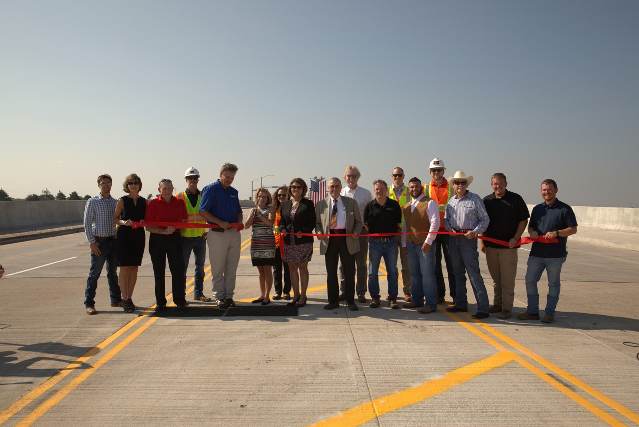 I 40 Frisco Road Bridge Ribbon Cutting