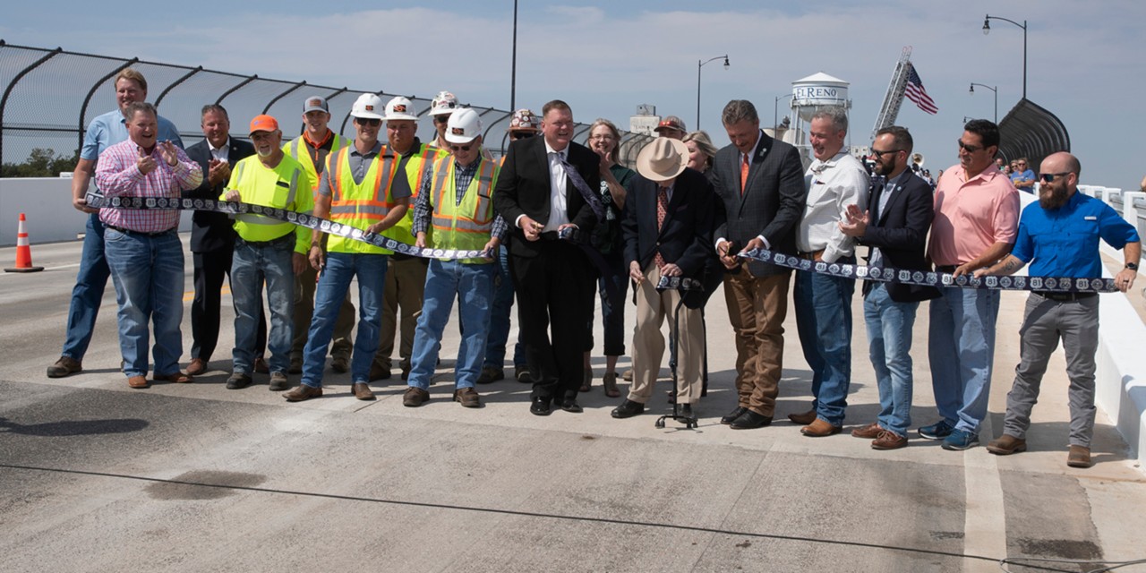 US-81 El Reno ribbon cutting