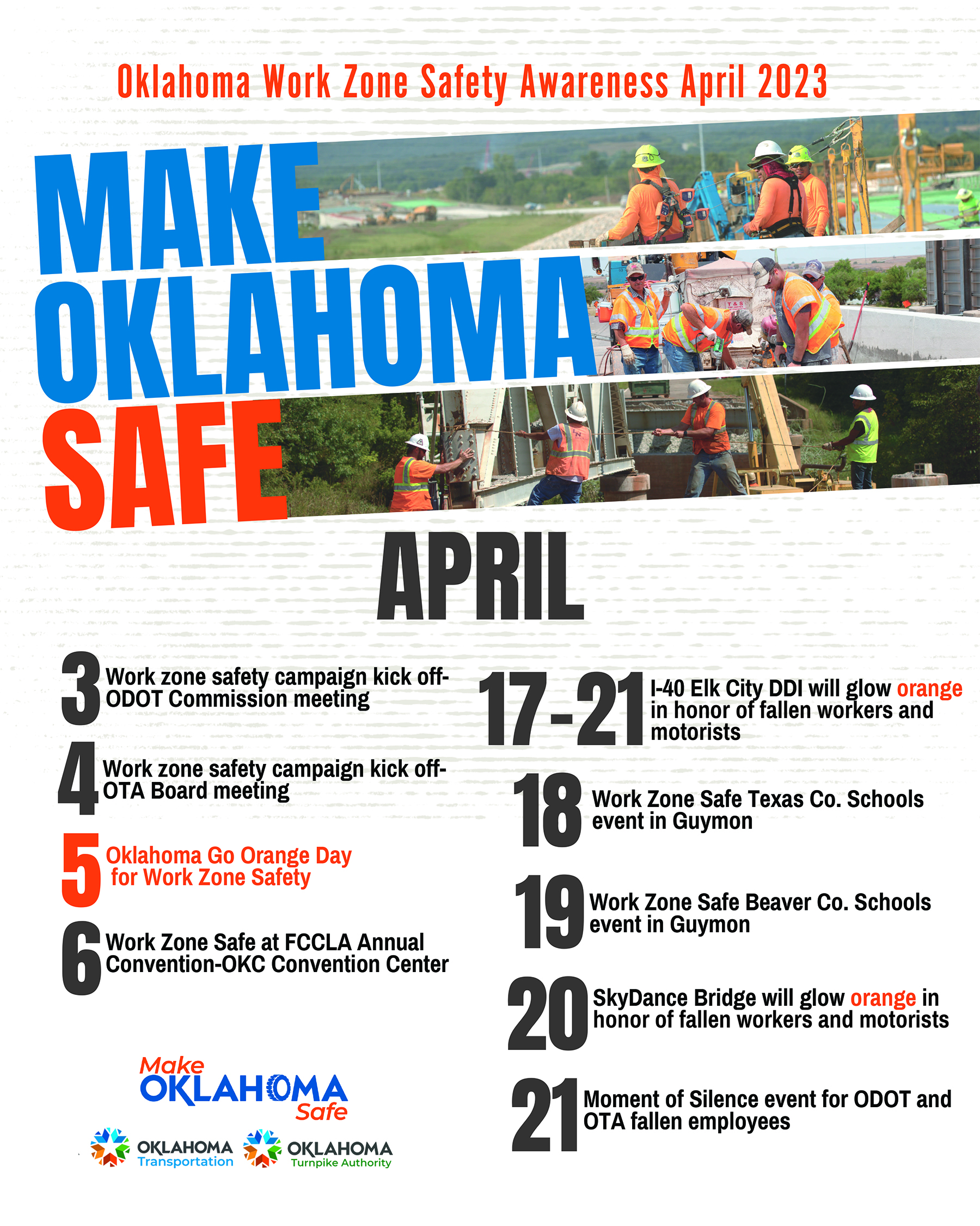 2023 Work Zone Calendar 2023 Work Zone Calendar